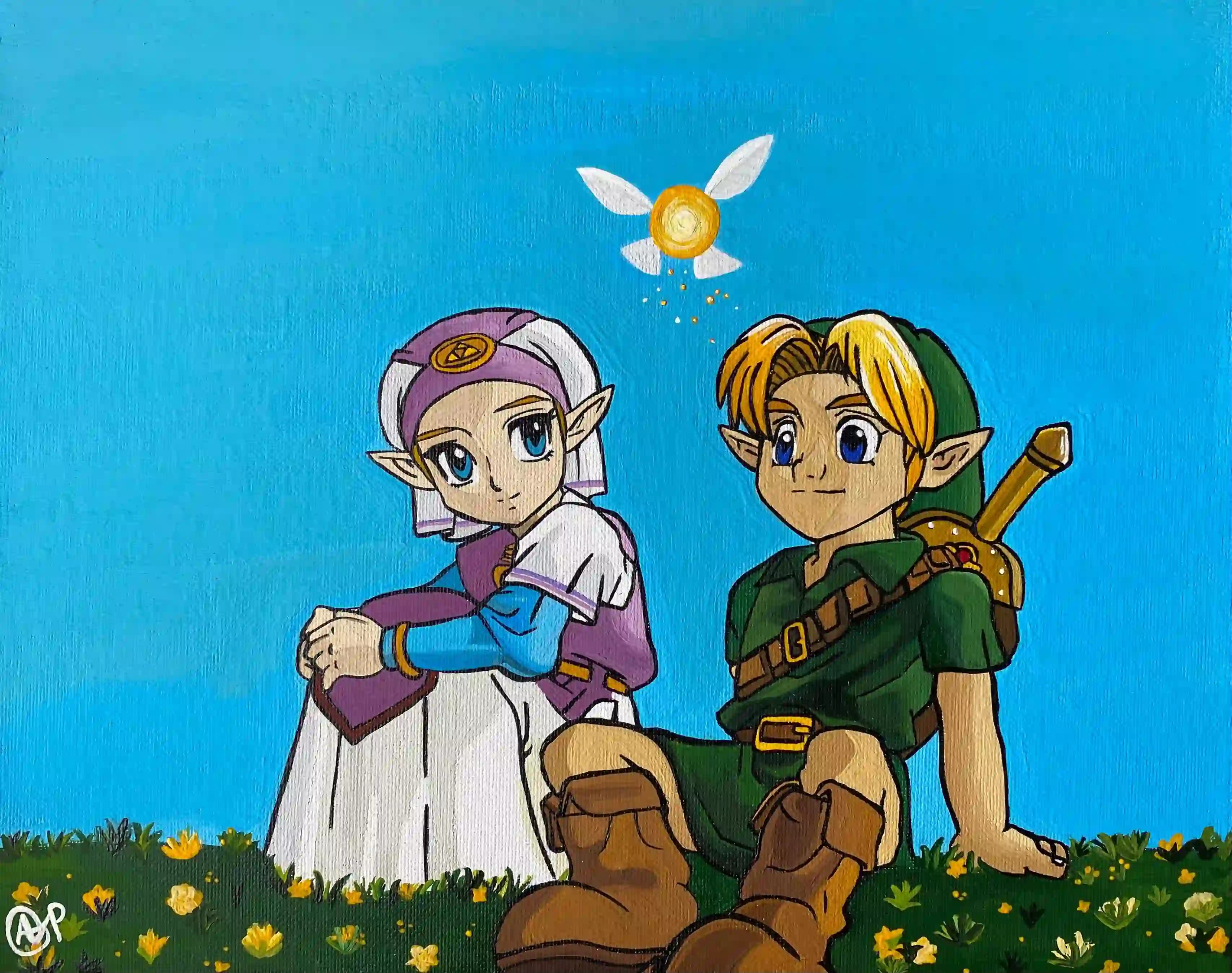 Zelda y Link – The Legend of Zelda: Ocarina of Time